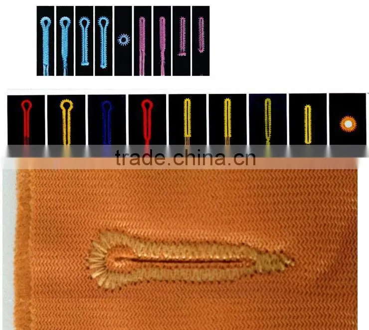 making jeans cotton pants and working wear button holing sewing machine