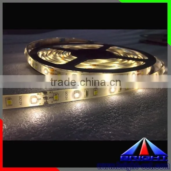 SMD2835 color changing LED strip light DC 12V CCT changeable LED Flexible strip