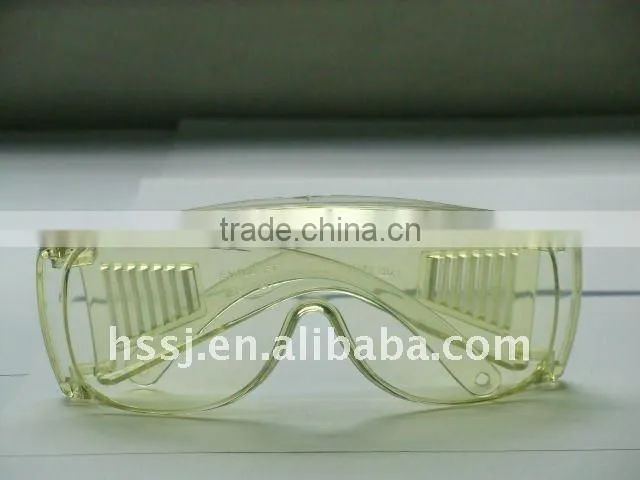 2016 cheap medical safety goggles Surgical CE standard safety goggles wide vision surgical & working PVC safety goggles for sale