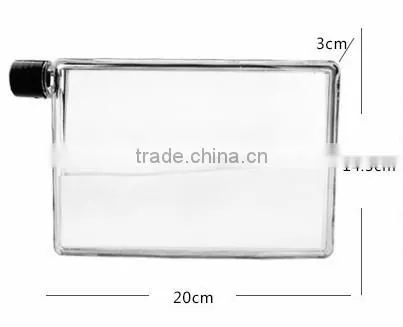Best quality novelty smart paper shape creative water bottle