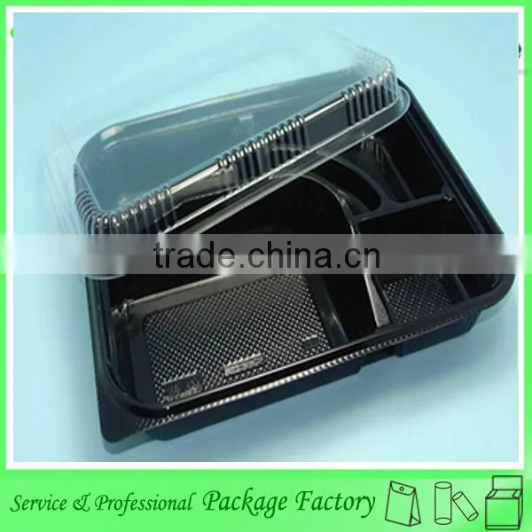 Biodegradable blister compartment school lunch tray