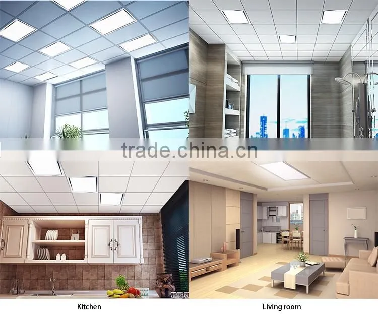Emergency led slim panel light 80W ceiling led panel light