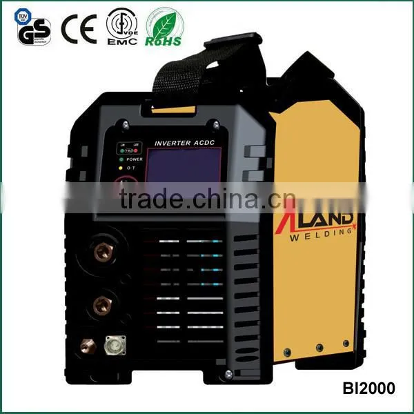 BI-2000 AC DC Digital MCU Inverter HF TIG MMA 2 in 1 Welder