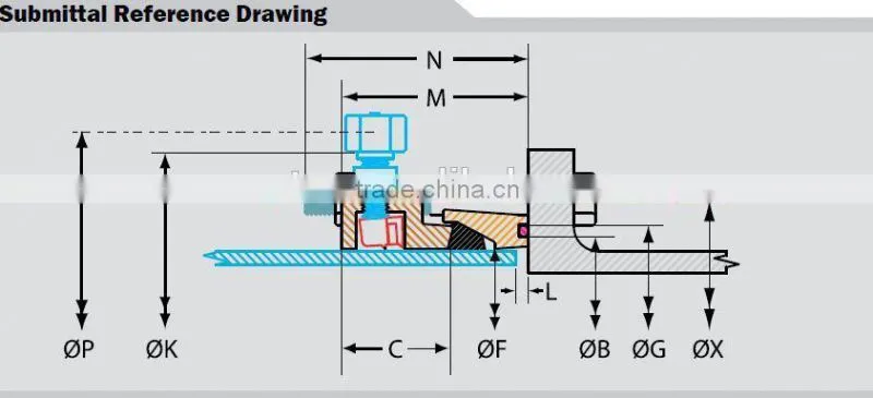 Restraint flange adapter