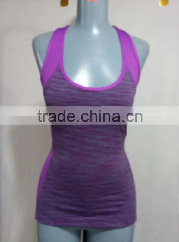 Wholesale women clothing stretch yard dye Yoga wear