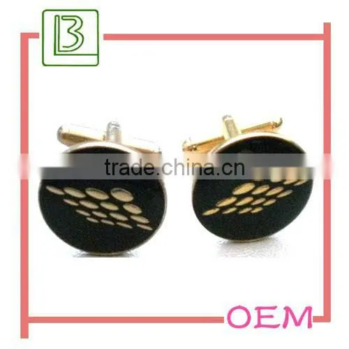 Metal Costomized Personalized Gold Cufflinks