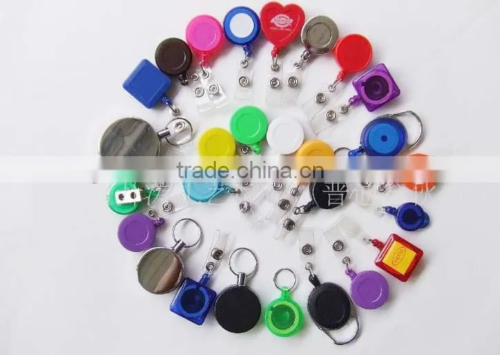 custom metal badge reel for promotion