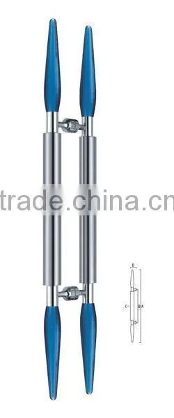 Door accessories crystal door handle for glass door China