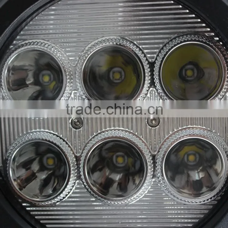 Hot Selling 12V 60W Spot Beam led tractor light, auto parts 60W IP 67 led work light led driving light for truck, heavy dut