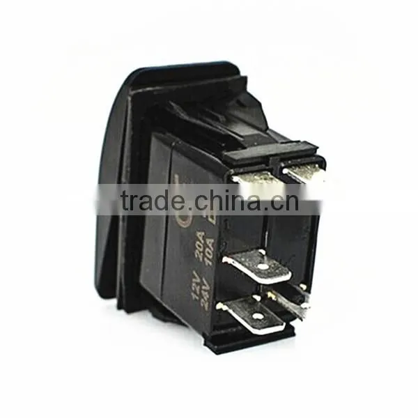 Rocker switch WK 12 Volt LED light bar waterproof ip68 on off blue