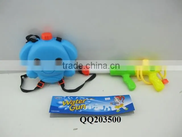 Plastic kids backpack water gun