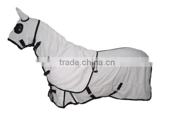 Blue Polycotton Horse Rug Sets