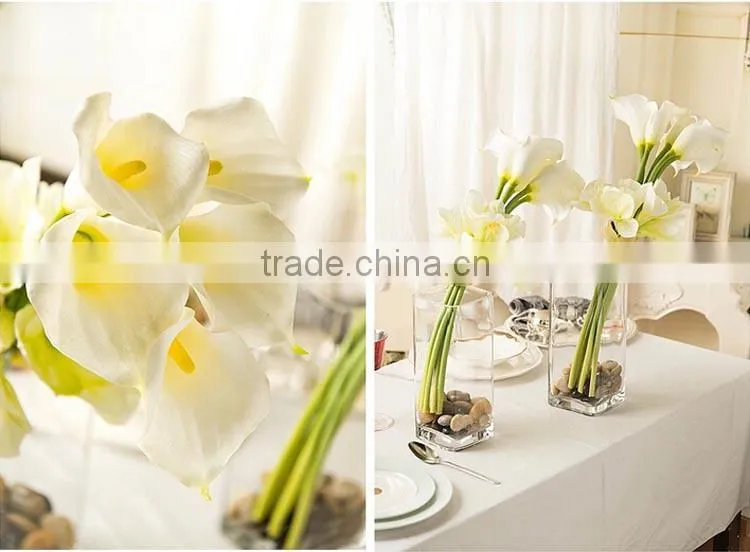 SS flowers arrangement calla lily decorative handmade artificial flower making