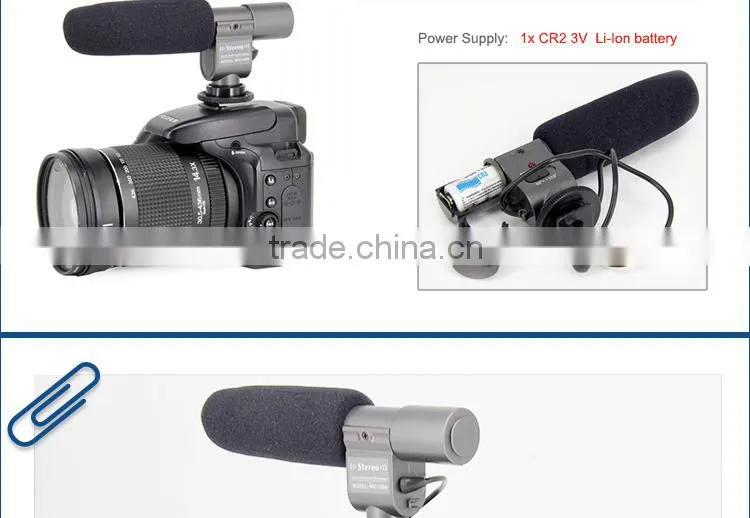 Unidirectional USB Studio Condenser Microphone for Sony DV HandyCam Camcorders Camera JN-MIC-108