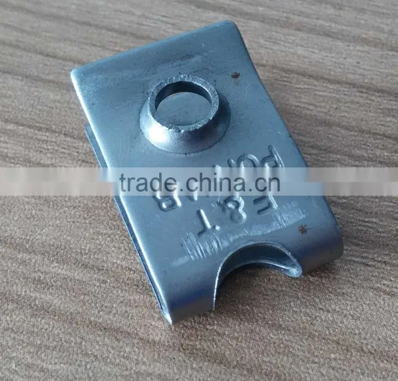 China fastener auto clips card buckle steel metal card buckle