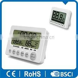 thermometer hygrometer with clock mini humidity