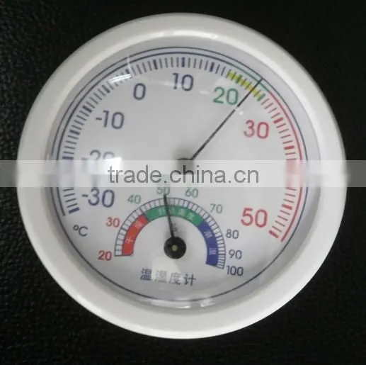 plastic bimetal thermometer and hygrometer