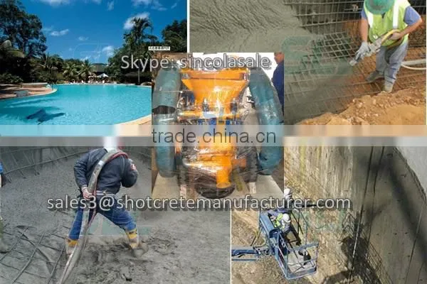 Chinese Manufacturer---Small Concrete and Moratr Spraying Machine