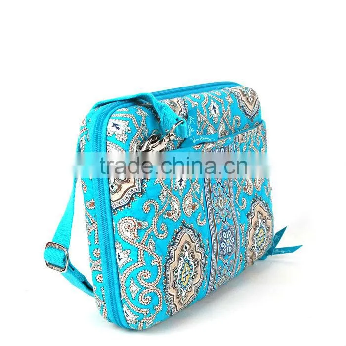 full printing case for computer quilting promotion laptop bag for 2013