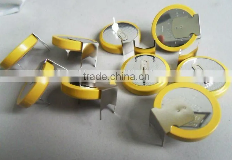 Lithium battery 3v CR2450 with solder tabs