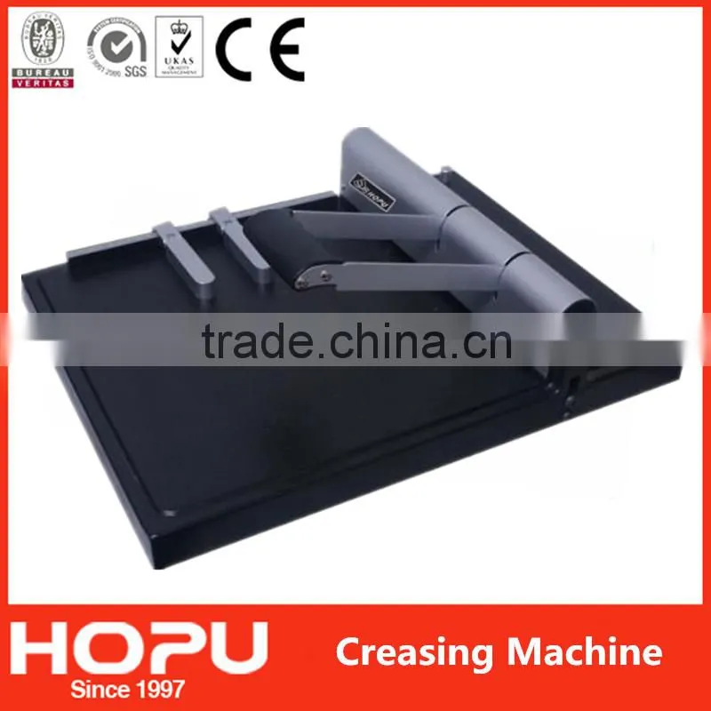 Fomous brand Hopu creasing machine punching