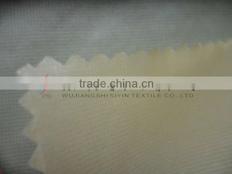 400T/0.08 nylon taffeta plaid down coat fabric