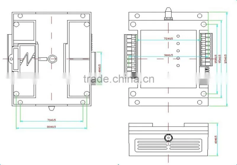 2015 NiceRF Alibaba China Wireless Switch Remote Controller Wireless Switch Module Remote Switch