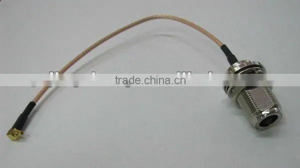 cable assembly, N female to MMCX male, RG316 cable