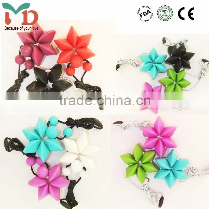 BPA Free Silicone Pacifier Chain And Clip Unique Baby Pacifiers