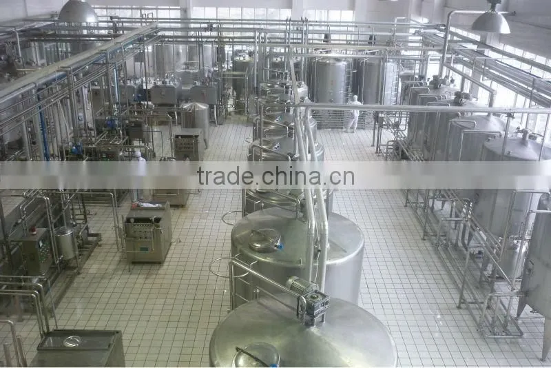 Dairy milk production line