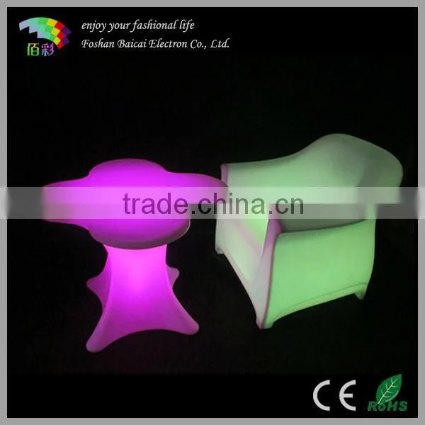 lighted apple chair used for bar