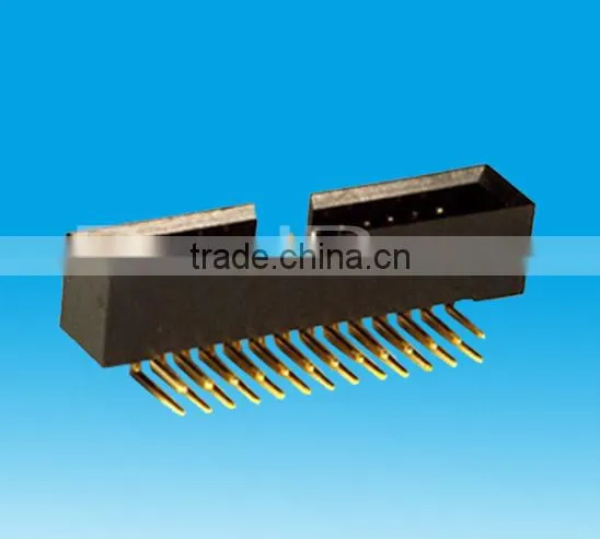 China factory customize 2.54mm Angle Box Header