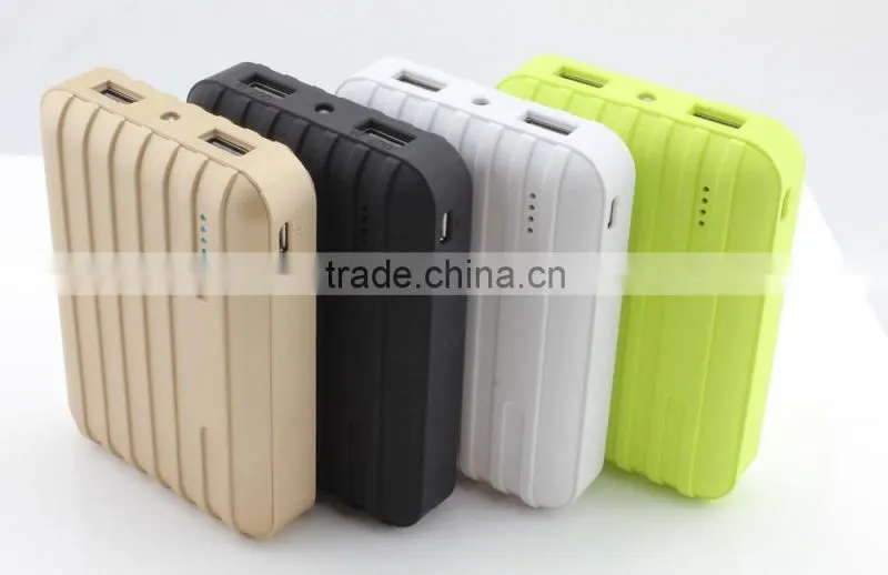 10400mah big capacity power bank with LED bill checking function