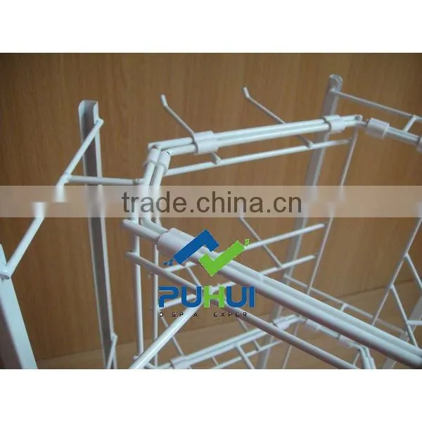 metal spinning counter display stand from china factory