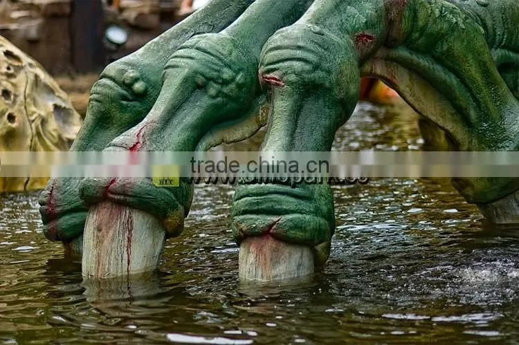 HLT Full size aniamtronic western dragon model