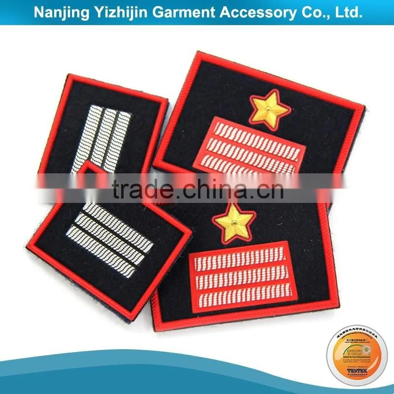 High quality customized embroidery uniform air force badge