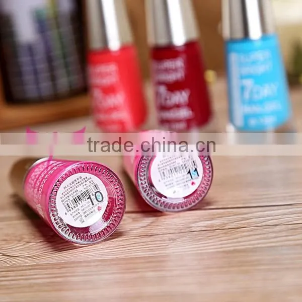 Easam hot sale BKGORGEOUS super bright 7days nail gel polish