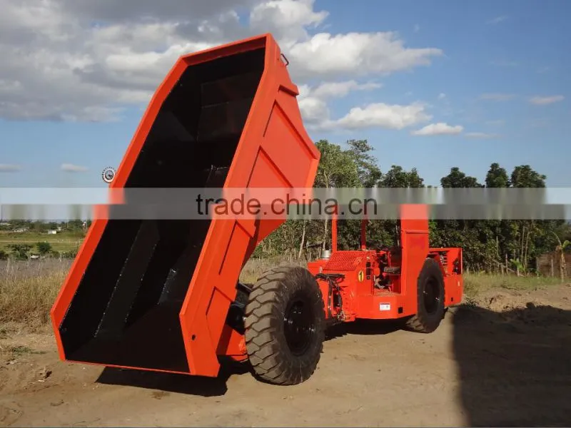 RT-15 Low Profile Dump Truck For Medium Size Rock Excavation