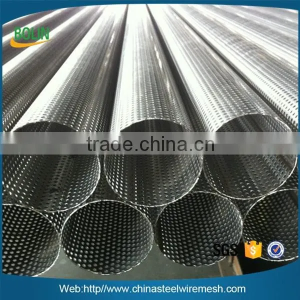 Golden supplier perforated stainless steel tubing / terp tubes / wire mesh sintering tube