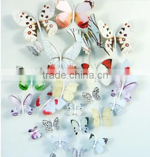 Mutil Color Butterfly Vine Pattern Wall Sticker Decals Mural DIY Art Vinyl Home Decor