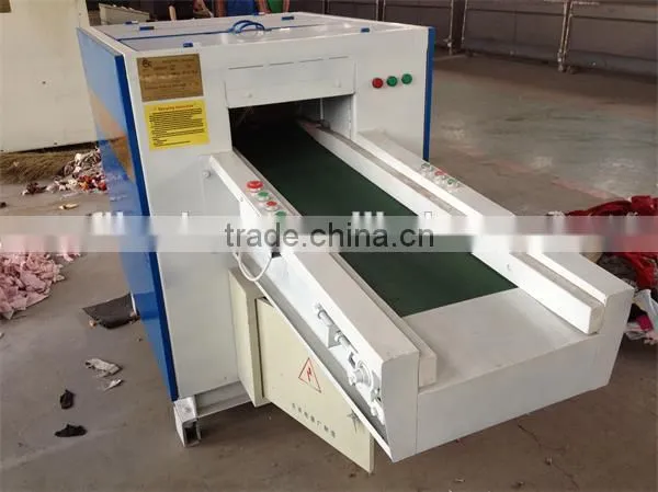 Fiber tearing machine, rag cutting machine