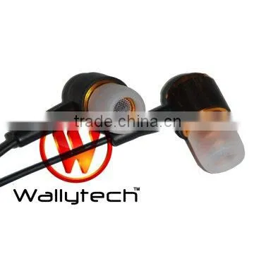 Wallytech Original New For iPod Wooden Earphone