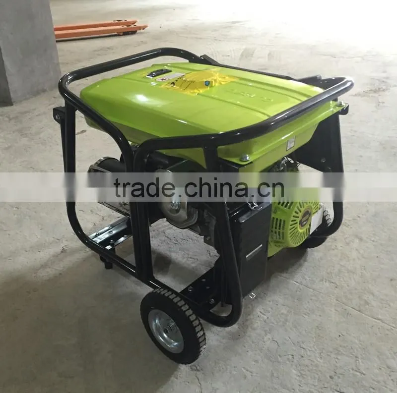 BISON Air Cooled Electric Start Portbale Natural Gas Generator 5kw, LPG Generator Set