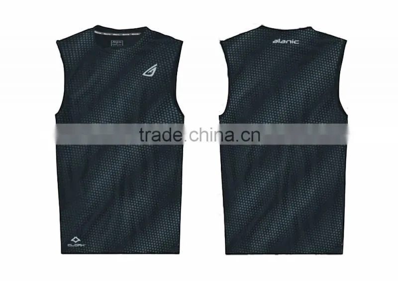 Mens Sublimated Dot Tank Top Multiply Colors
