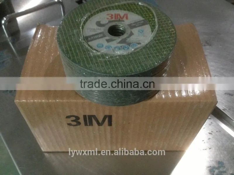 Hot sales macallister power tools spare parts resin bonded cutting disk 14 inch