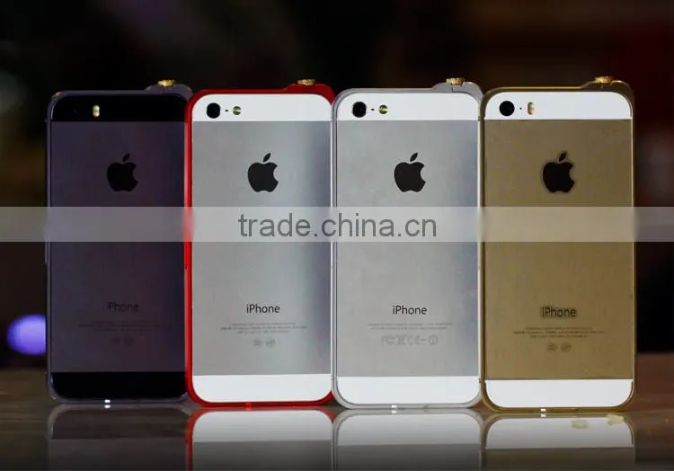 Super Thin Aluminum Metal Bumper Cover For iPhone 5/5S