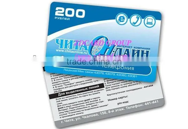 Barcode RFID Cards Stripe Card Plastic Card