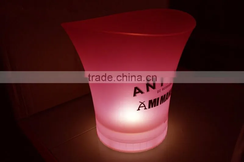 Glowing LED Champagne and Wine Bucket