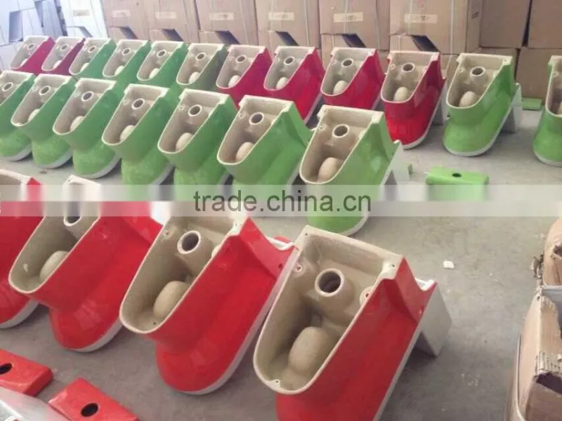 Wholesale mass production one piece sanitary red design color toilet