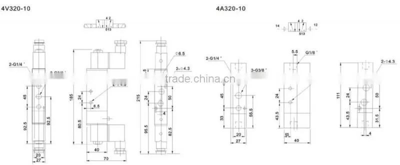 4V300 Series airtac solenoid valve